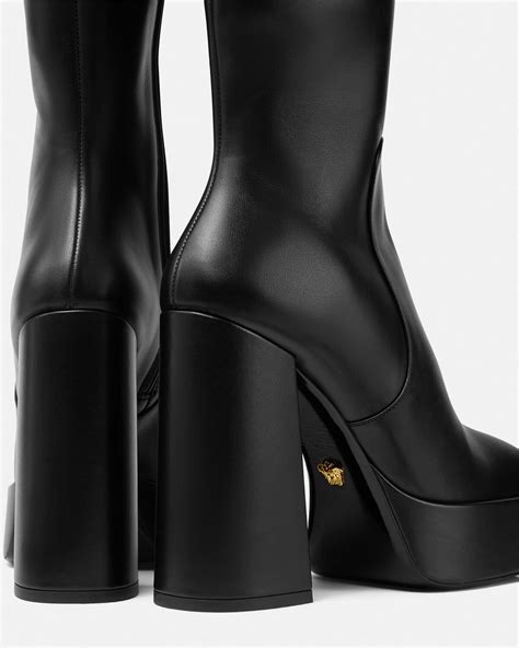 versace perfume boots|versace aevitas platform boots.